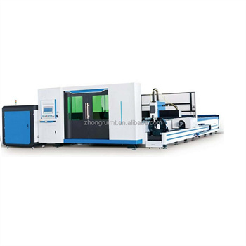 Uzavřený CNC vysoce výkonný 6000W laserový řezací stroj na kovové vlákno s výměnnou platformou